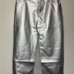 Sanctuary Shimmering Silver skirt